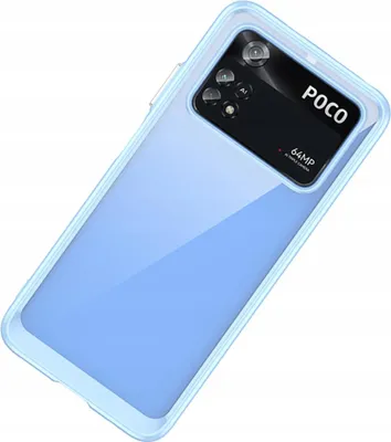 Image de Etui Silicone Outer Space pour Xiaomi Poco M4 Pro 5G - Bleu