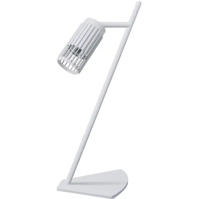 Zdjęcie produktu dla Lampa biurkowa biała podłużna Vertical 1xGU10 8W Milagro