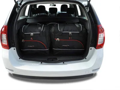Produktbild von Dacia Logan Mcv 2013-2020 Kofferraumtaschen Set 5 Stk