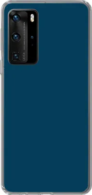 Produktbild von MuchoWow® Handyhülle Schutzhülle Hülle für Telefoonhoesje Huawei P40 Pro Indigo - Palette - Farben Silikon Softcase Handy Hülle - Schutz