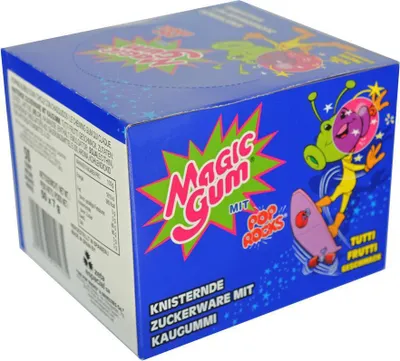 Obrázok produktu pre Pop Rocks Magic Gum Tutti Frutti 50Stk. im Display