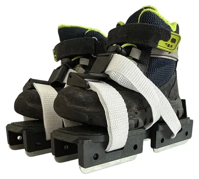 Produktbild von Bob Skates Gleitschuhe STEEL Kids schwarz