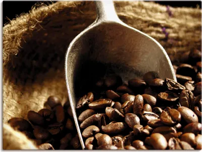 Produktbild von ARTland Leinwandbild Kaffee Größe: 60x45 cm