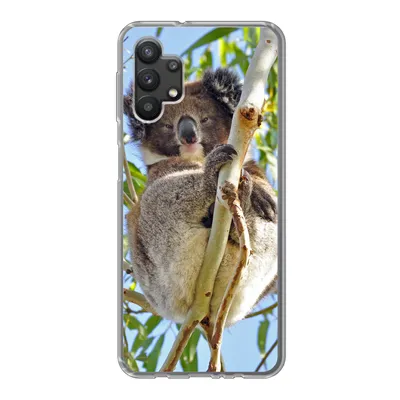 Produktbild von MuchoWow® Handyhülle Schutzhülle Hülle für Samsung Galaxy A32 5G Koala - Luft - Kinder - Jungen - Mädchen Silikon Softcase Handy Hülle - Softcase