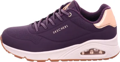 Obrázek produktu pro Skechers Dámské nízké tenisky SHIMMER AWAY Purple Gold Synthetic Velikost: 36