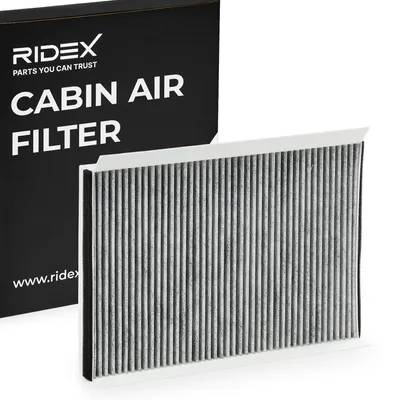 Produktbild von RIDEX 424I0106 Aktivkohle Innenraumfilter Pollenfilter passend für MERCEDES-BENZ SPRINTER 3,5-t Kasten (906) Sprinter 3,5-T Kastenwagen (907, 910)