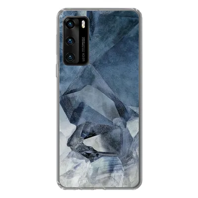 Produktbild von MuchoWow® Handyhülle Schutzhülle Hülle für Huawei P40 Edelstein - Natursteine - Mineralien Silikon Softcase Handy Hülle - Handytasche