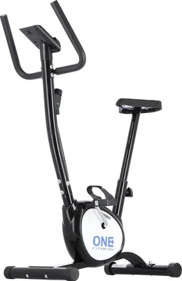 Zdjęcie produktu dla Czarny rower treningowy, regulowany opór, do użytku w pomieszczeniach