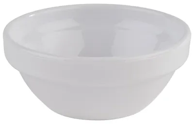Produktbild von APS 79016 Schälchen FRIENDLY, hergestellt aus em Kunststoff (PET), Ø 6 cm, Höhe 2,5 cm, 20 ml,  Germany, weiß, 12 Stück