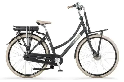 Image de Puch E-Rock N7 - Vélo électrique - 28 pouces - Moteur 250W - Autonomie 120 km - 7 vitesses - Batterie 468Wh - Cadre bas - Noir