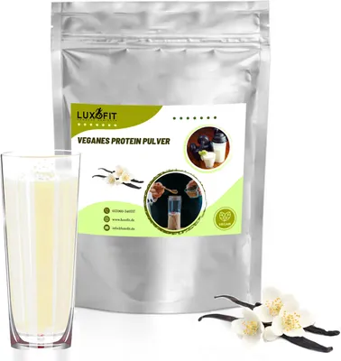 Productafbeelding van Vanille Franse Vegan Proteïne Proteïne Poeder Suikervrij 200 g