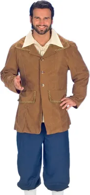 Produktbild von Historisches Mittelalter Kostüm für Herren | Jacke Kniebundhose Größe: 54/56