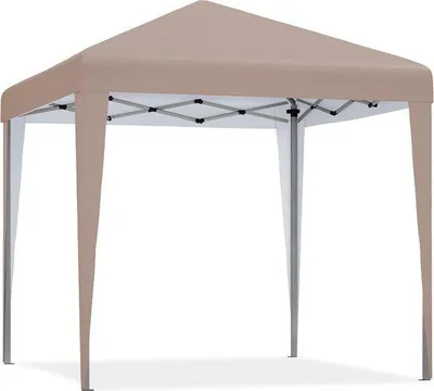Obrázok produktu pre Robustný stan v khaki farbe s rozmermi 3 x 3 m na terasu, trh alebo pláž
