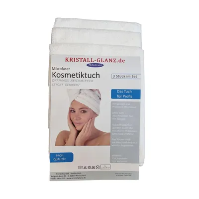 Produktbild von TS24Direkt Microfaser Kosmetiktücher 3er Set