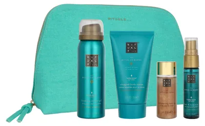 Image de Rituals Karma Coffret cadeau Huile pour le corps 30 ml/Brume pour le corps 20 ml/Crème pour le corps 70 ml/Gel douche 50 ml