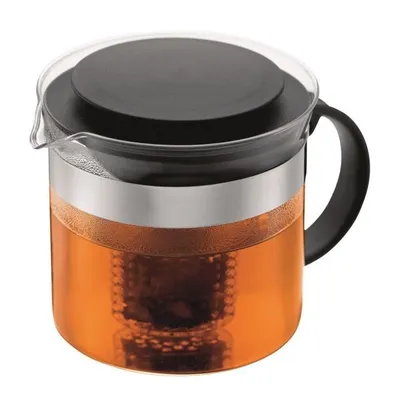 Obrázok produktu pre Bodum 1875-01, Čierna, Priehľadná, 1 L, 185 x 134 x 132 mm