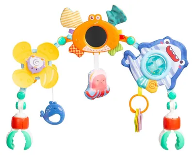 Image de Trapèze avec hochets non seulement pour la poussette, Ocean