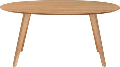 Produktbild von Miliboo - Esstisch skandinavisches Design oval Eiche L160 MARIK