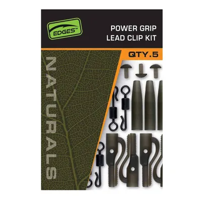 Produktbild von Fox Edges Naturals Power Grip Lead Clip Kit - Zubehör für Karpfenbleie