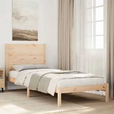 Immagine prodotto di Maison Exclusive - Giroletto Extra Lungo senza Materasso 90x220 cm Legno Massello