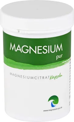Produktbild von Magnesium pur Citrat Kapseln, 250 St. Kapseln