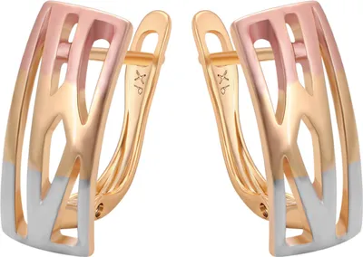 Image de Boucles d'oreilles Joella pour femmes - or, taille unique