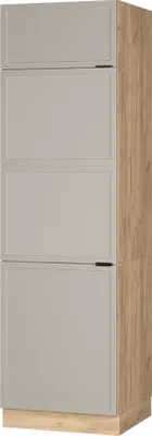 Imagen del producto de Armario para frigorífico empotrado Vicco Fame-Line GrisBeige 60 cm, Model 50343