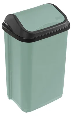 Obrázek produktu pro Atkritumu spainis ar grozamu vaku 50L Swantje 38 5x29x66cm zals 4052396104745