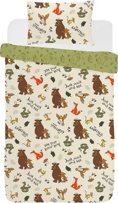 Immagine prodotto di Il bambino del Gruffalo - set di biancheria da letto reversibile AG3960 (letto singolo) (colorato)