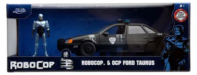 Produktbild von Jada Toys Polizeiauto RoboCop 1986 Ford Taurus Modellauto 1:24 schwarz