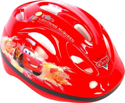 Produktbild von Disney Kinderfahrradhelm Kinderhelm Kinder Schutzhelm Fahrradhelm Helm Disney Cars Mcqueen Volare 496