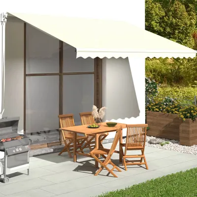 Obrázek produktu pro Krycí plachta markýzy Living Store Cream 4,5x3,5 m