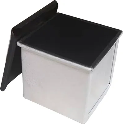 Produktbild von Toastform, Kastenform mit Deckel, Antihaftbeschichtung, Brotbehälter aus Aluminiumlegierung für gesundes Backen, Sandwich-Toastofen-Backgeschirr