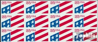 Produktbild von Briefmarken USA 1990 Mi 2090Fb Folienblatt (kompl.Ausg.) postfrisch Flaggen