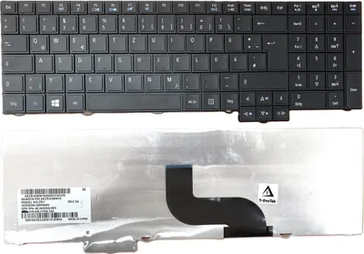 Immagine prodotto di DEUTSCHE - Tastiera nera Tastiera compatibile con P/N: AEZRJG00010, 9Z.N6SSQ.00G
