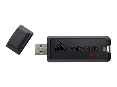 Produktbild von Corsair Flash Voyager GTX, 1 TB, USB Typ-A, 3.2 Gen 1 (3.1 Gen 1), 440 MB/s, Kappe, Schwarz