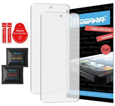 Zdjęcie produktu dla 2x Folia ochronna do Xiaomi Redmi 15 matowa