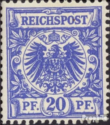 Produktbild von Briefmarken Deutsches Reich 1889 Mi 48ba  gestempelt Ziffernzeichnung/Reichsadler