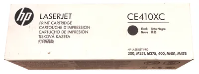 Produktbild von Toner HEWLETT PACKARD CE410XC  CLJ PRO400 CARTRIDGE BLACK
