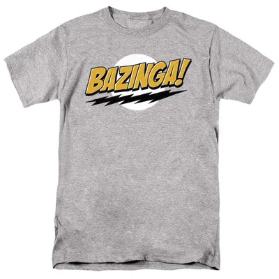 Productafbeelding van Big Bang Theory - "Bazinga" T-shirt voor heren/dames, uni model, TV37782 (3XL) (Sportieve heatherkleur)