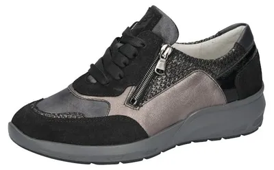 Produktbild von Waldläufer M-Tonia sportlicher Schnürer Schwarz in Gr. 38