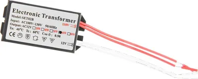 Image de transformateur électronique 110V vers 12V Convertisseur de tension Alimentation intelligente Pilote (60W)