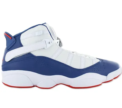 Image de Air Jordan 6 Rings - Chaussures de basket pour Homme Blanc 322992-140 , Taille : EU 41 US 8