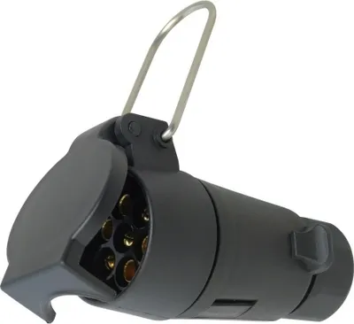 Produktbild von CARPOINT Anhängersteckdose 0410003 Kunststoff Blisterpack