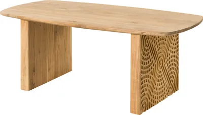 Produktbild von MASSIVMOEBEL24.DE Couchtisch Akazie 120x60x45 natur lackiert MARRAKESCH #23