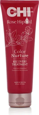 Immagine prodotto di CHI Rose Hip Oil Color Nurture Recovery Treatment maschera nutriente per capelli colorati e con mèches 237 ml