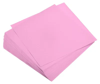 Origami-Papier rosa 15x15 cm, 25 Blatt für DIY