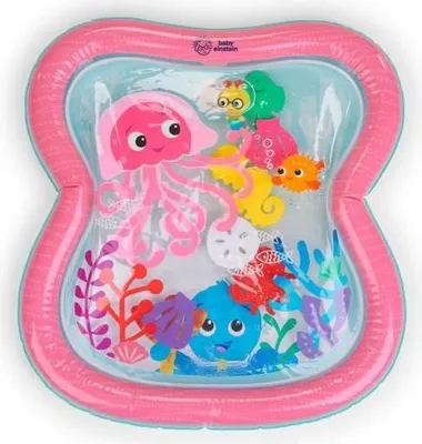 Produktbild von Baby Einstein Jiggling Janet Wassermatte, Sensorisches Spielzeug, Bauchlage, Aufblasbar, 0-36 Monate