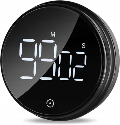 Zdjęcie produktu dla Minutnik Kuchenny Timer Czasomierz Stoper Cyfrowy Magnes Elektroniczny LED