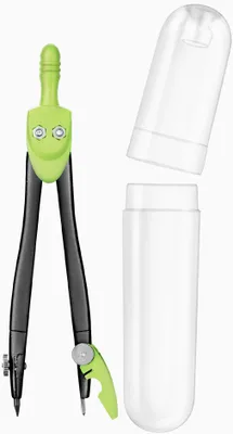 Produktbild von Wonday Zirkelkasten COMPAK' zufällige Farbe (1 Stück)